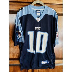 NFL Tennessee Titans Jersey #10 Young Equipment Size medium M Reebok